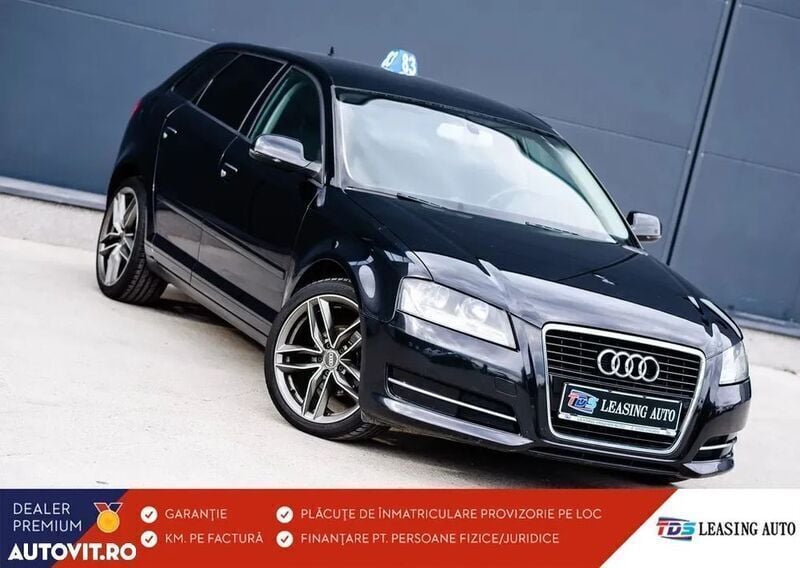 Negru Utilizat 2012 Audi A3 Sportback S-Line Break | 7.990 EUR - Imagine 1/4