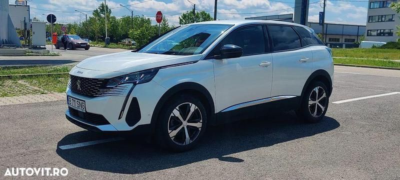 Alb Utilizat 2022 Peugeot 3008 Allure SUV | 21.290 EUR (Preț OK) - Imagine 1/4