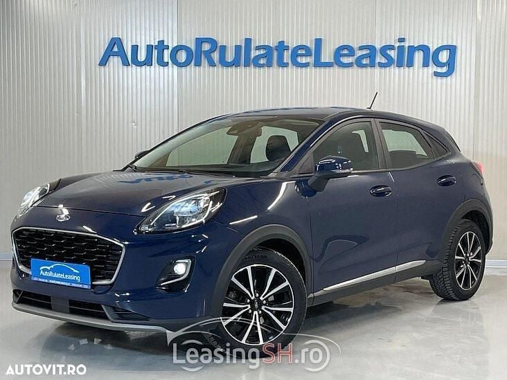 Albastru Utilizat 2020 Ford Puma Titanium SUV | 16.989 EUR (Preț OK) - Imagine 1/4