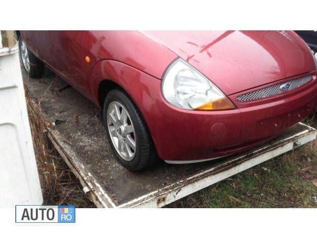 Second-hand Ford Ka 64 CP (47 kW) 2000 Rosu Hatchback