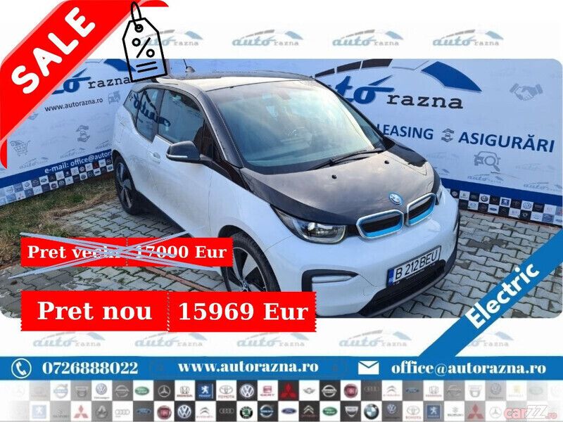 Alb Utilizat 2018 BMW i3 Hatchback | 13.470 EUR (Preț bun) - Imagine 1/4