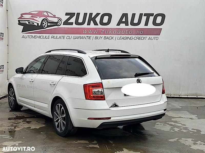 Second-hand Skoda Octavia Style 150 CP (110 kW) 2018 Culoarealb Break