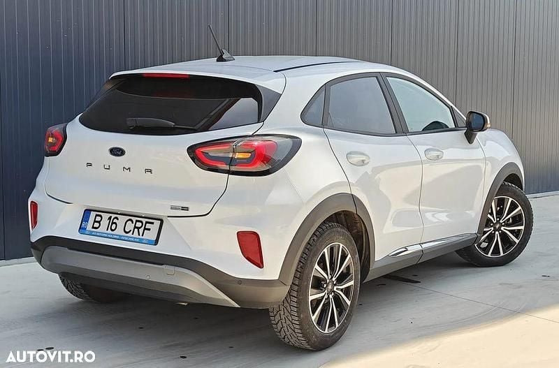 Second-hand Ford Puma Titanium 125 CP (91 kW) 2021 Culoarealb Hatchback