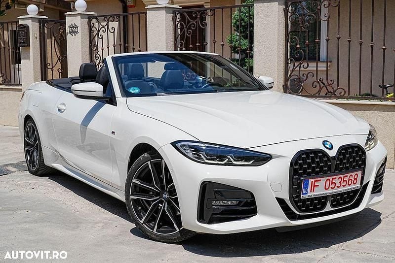 Alb Utilizat 2023 BMW 420 M Sport Cabrio | 51.700 EUR - Imagine 1/4