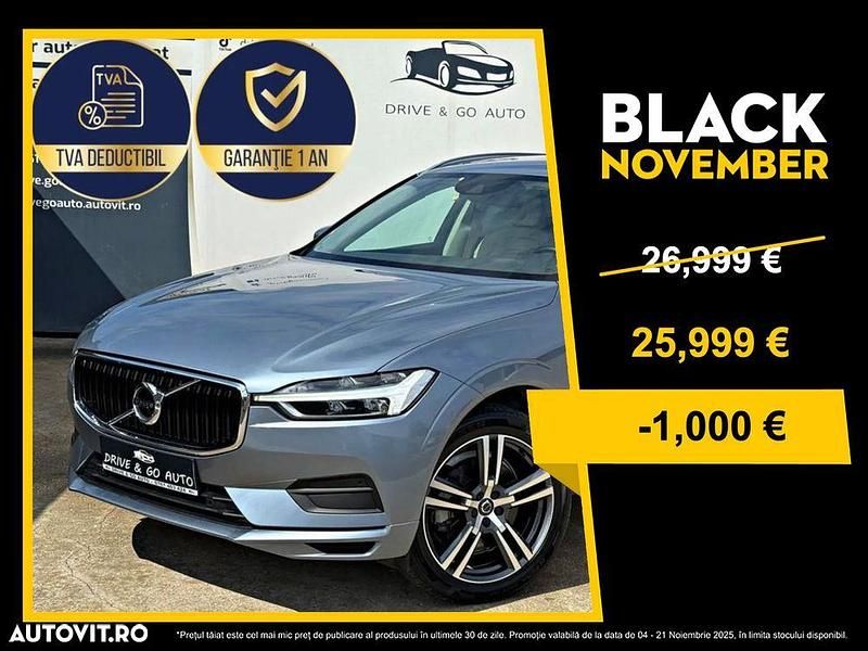 Culoarealbastru Utilizat 2019 Volvo XC60 Momentum SUV | 25.999 EUR (Preț OK) - Imagine 1/4