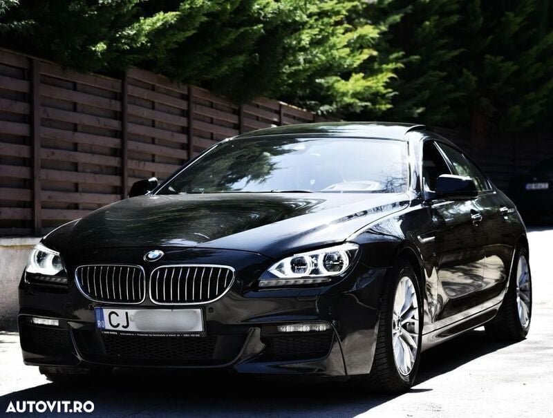Negru Utilizat 2014 BMW 640 Coupe | 27.000 EUR - Imagine 1/4