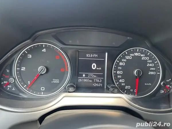 Negru Utilizat 2013 Audi Q5 SUV | 12.650 EUR (Puțin scump) - Imagine 1/4