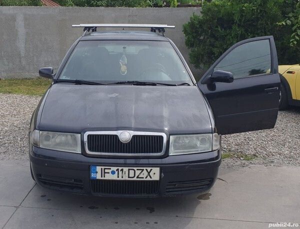 Negru Utilizat 2003 Skoda Octavia RS Break | 1.350 EUR - Imagine 1/4