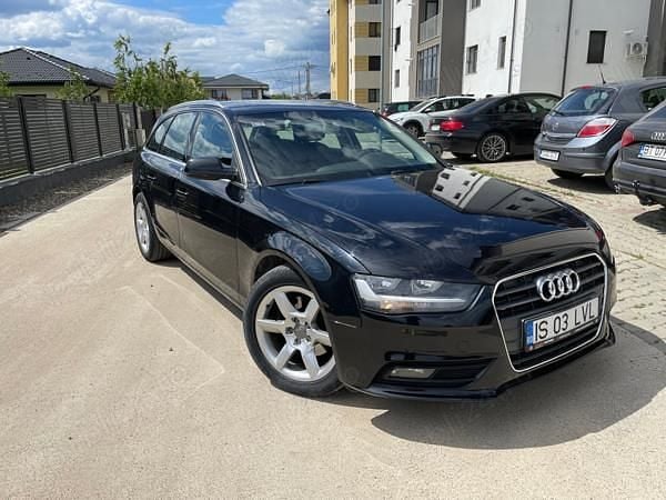 Negru Utilizat 2013 Audi A4 Break | 8.480 EUR (Preț OK) - Imagine 1/4