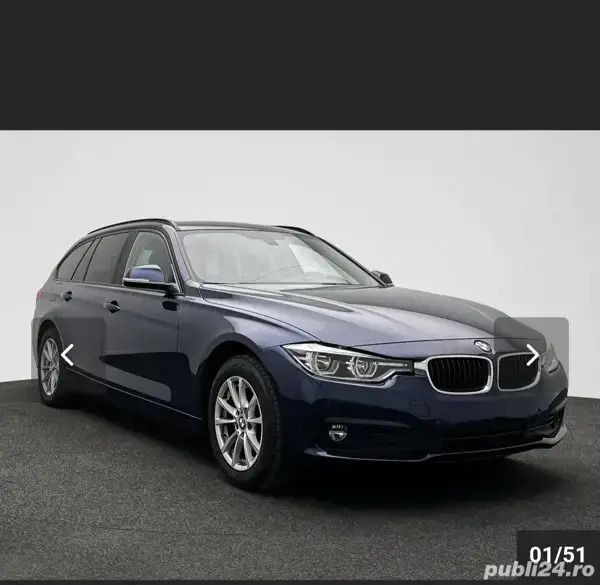 Albastru Utilizat 2019 BMW 316 Break | 14.499 EUR (Scump) - Imagine 1/4
