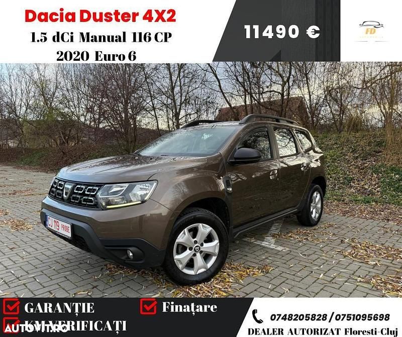 Culoaremaro Utilizat 2020 Dacia Duster Comfort SUV | 11.490 EUR (Preț bun) - Imagine 1/4