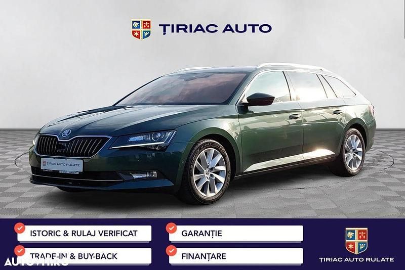 Second-hand Skoda Superb Selection 150 CP (110 kW) 2019 Culoareverde Break
