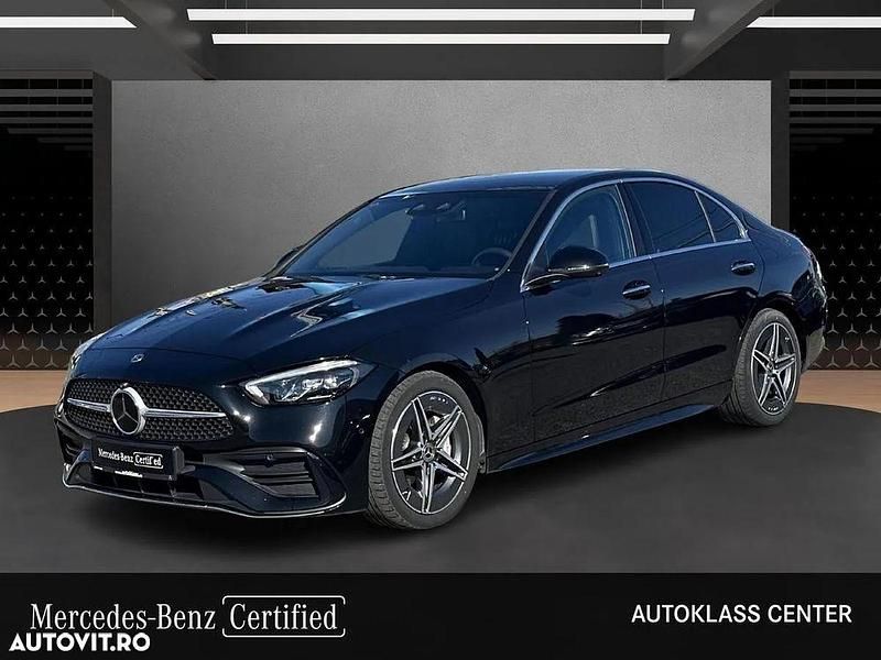 Culoarenegru Utilizat 2023 Mercedes C200 AMG line Berlinǎ | 41.900 EUR - Imagine 1/4
