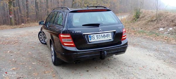 Second-hand Mercedes C200 136 CP (100 kW) 2011 Negru Break