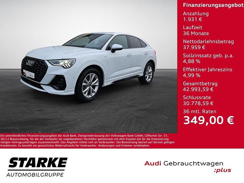 Utilizat 2023 Audi Q3 Sportback S-Line SUV | 43.074 EUR (Super Preț) - Imagine 1/1