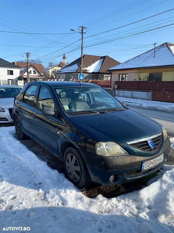 Culoareverde Utilizat 2005 Dacia Logan Lauréate Berlinǎ | 1.000 EUR (Super Preț) - Imagine 1/4