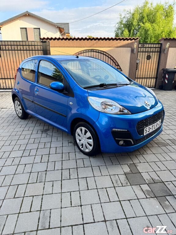 Albastru Utilizat 2012 Peugeot 107 Active Hatchback | 3.000 EUR - Imagine 1/4