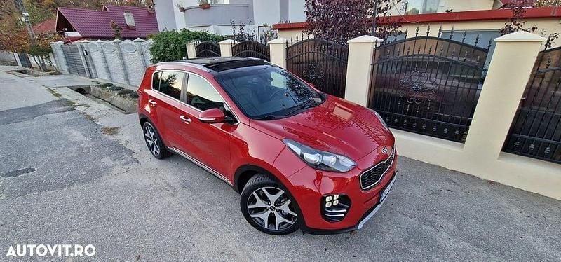 Second-hand Kia Sportage GT-Line 141 CP (103 kW) 2018 Culoarerosu SUV