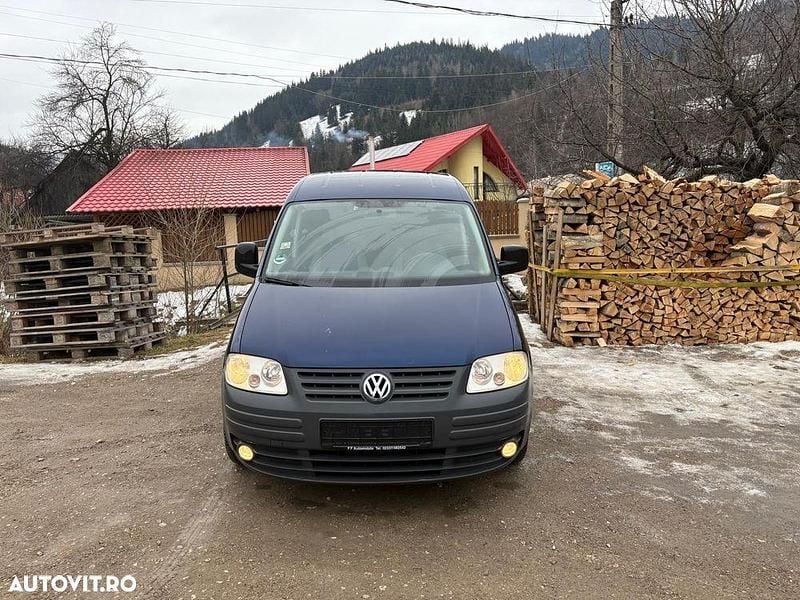 Second-hand VW Caddy Life 105 CP (77 kW) 2010 Culoarealbastru Monovolum