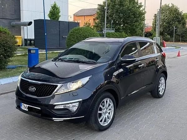Negru Utilizat 2015 Kia Sportage 2 SUV | 8.999 EUR (Super Preț) - Imagine 1/4