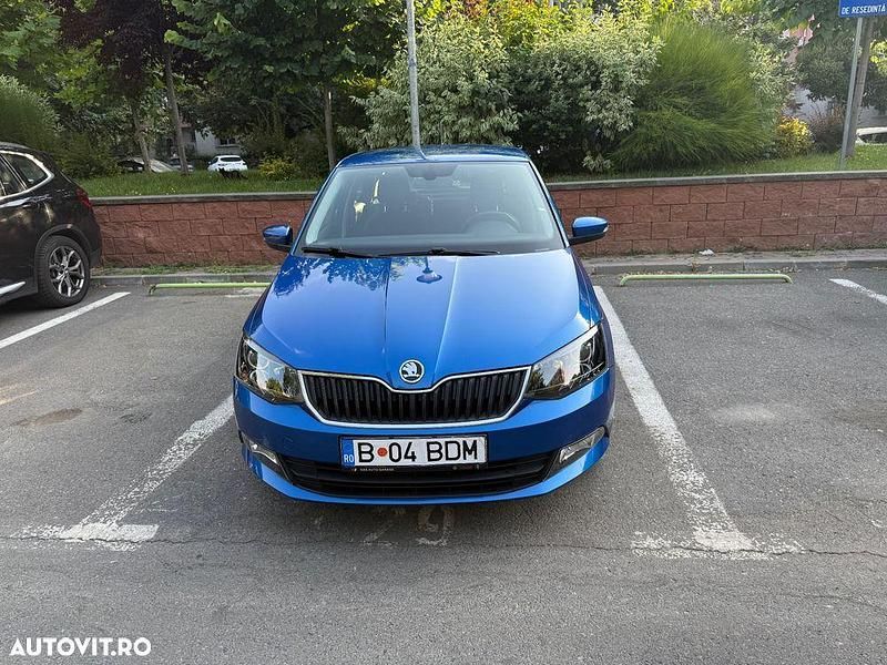 Culoarealbastru Utilizat 2016 Skoda Fabia Style Hatchback | 8.500 EUR (Preț bun) - Imagine 1/4