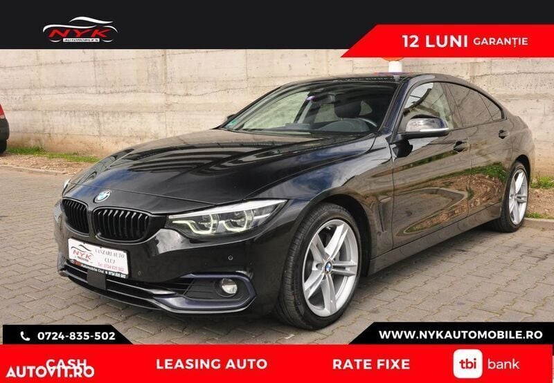 Negru Utilizat 2021 BMW 440 Sport Line Coupe | 22.999 EUR - Imagine 1/4