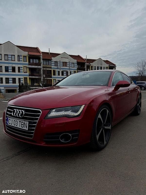 Second-hand Audi A7 Performance 300 CP (220 kW) 2011 Culoarerosu Hatchback