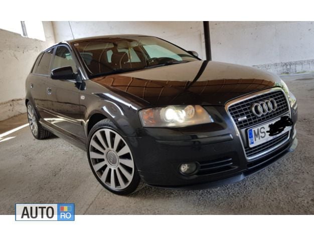 Second-hand Audi A3 170 CP (125 kW) 2007 Negru Hatchback