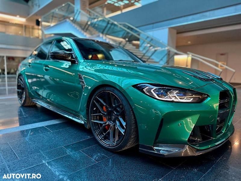 Verde Utilizat 2022 BMW M3 Competition Edition Berlinǎ | 86.900 EUR (Preț OK) - Imagine 1/4