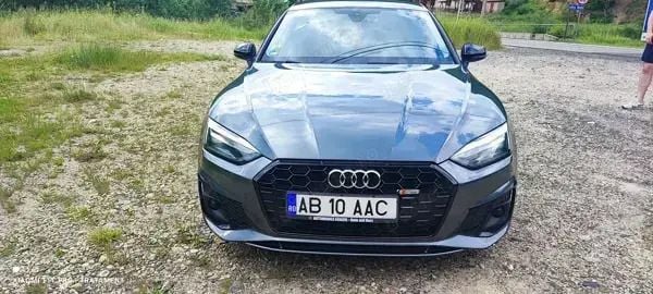 Gri Utilizat 2021 Audi A5 S-Line Coupe | 27.500 EUR (Preț OK) - Imagine 1/4
