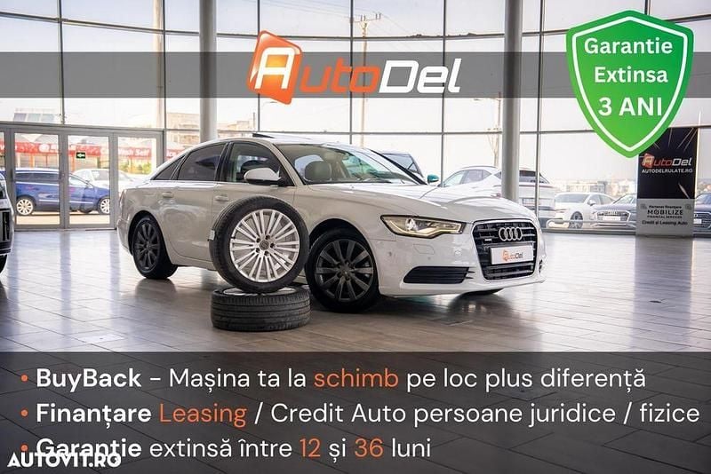 Culoarealb Utilizat 2013 Audi A6 Sport Break | 9.950 EUR (Preț bun) - Imagine 1/4