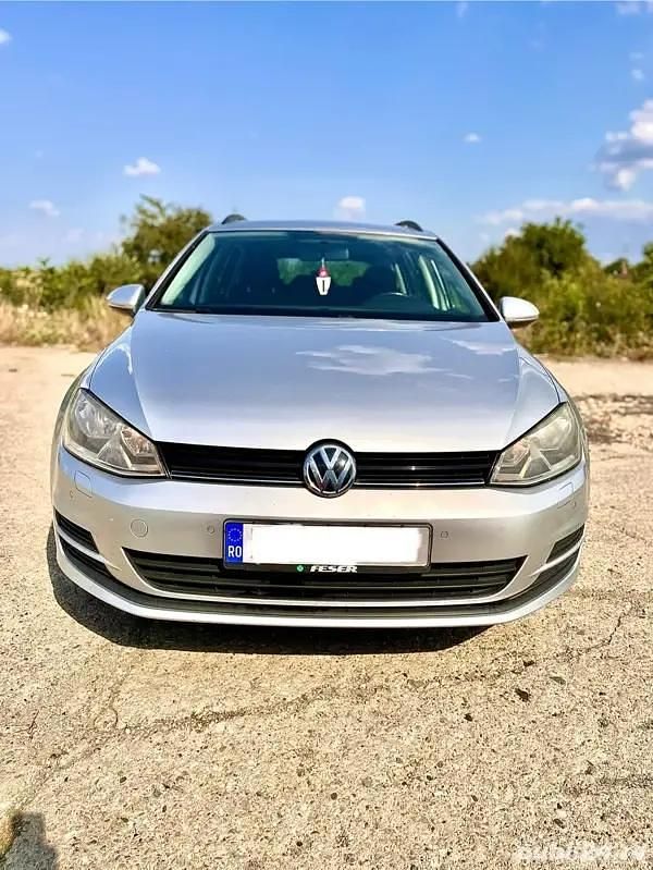Gri Utilizat 2015 VW Golf VII Break | 7.199 EUR (Preț OK) - Imagine 1/4