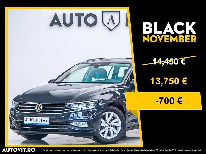 Gri Utilizat 2020 VW Passat Comfortline Berlinǎ | 13.750 EUR (Preț bun) - Imagine 1/4