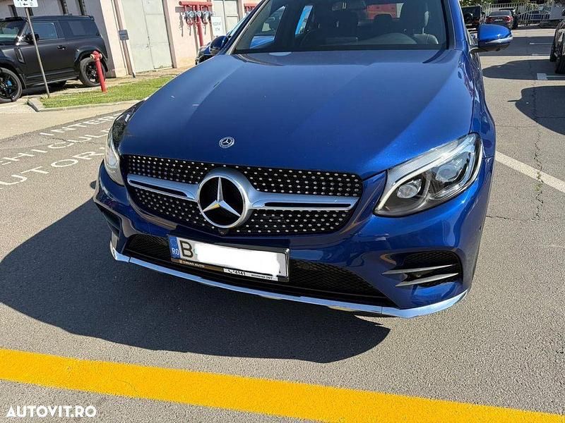 Culoarealbastru Utilizat 2018 Mercedes GLC350 Coupe | 27.650 EUR - Imagine 1/4