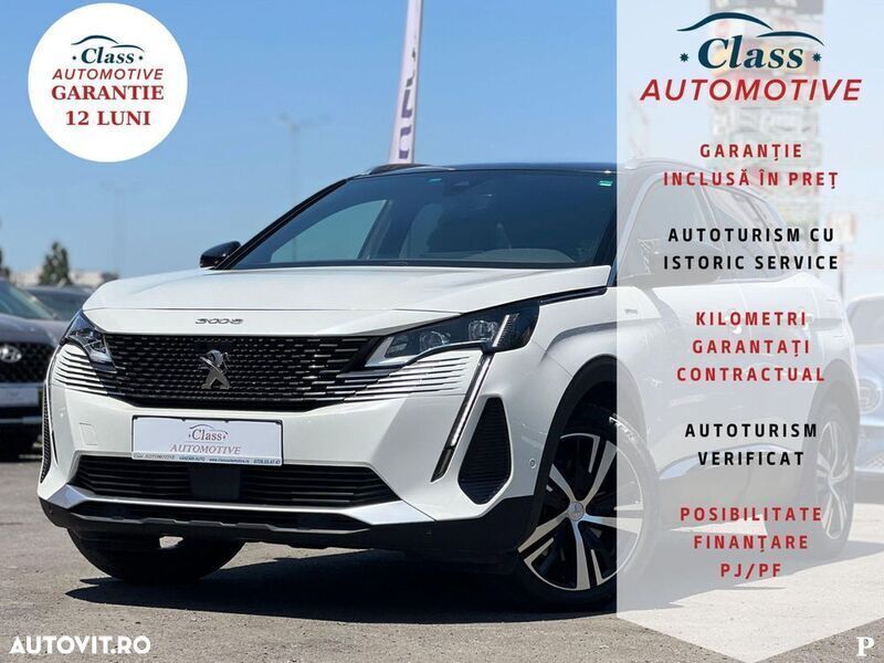 Alb Utilizat 2022 Peugeot 3008 GT SUV | 22.990 EUR - Imagine 1/4