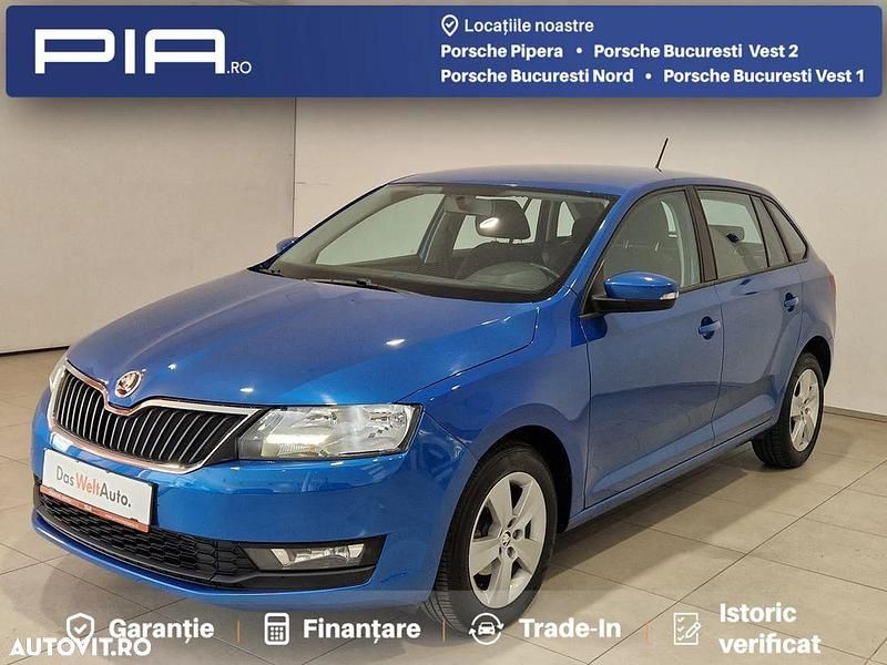 Culoarealbastru Second-hand 2018 Skoda Rapid Ambition Hatchback | 7.750 EUR (Preț OK) - Imagine 1/4