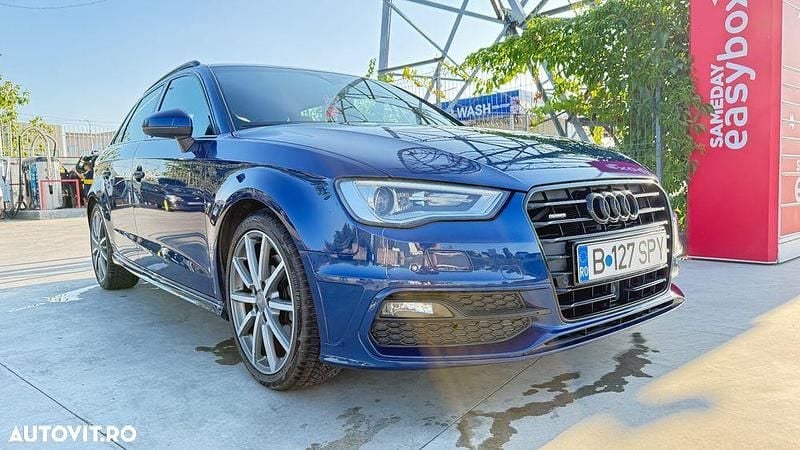 Albastru Utilizat 2013 Audi A3 Ambiente Hatchback | 12.000 EUR (Preț OK) - Imagine 1/4
