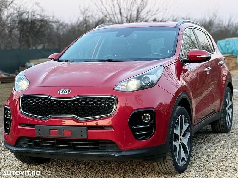 Second-hand Kia Sportage 132 CP (97 kW) 2018 Culoarerosu SUV