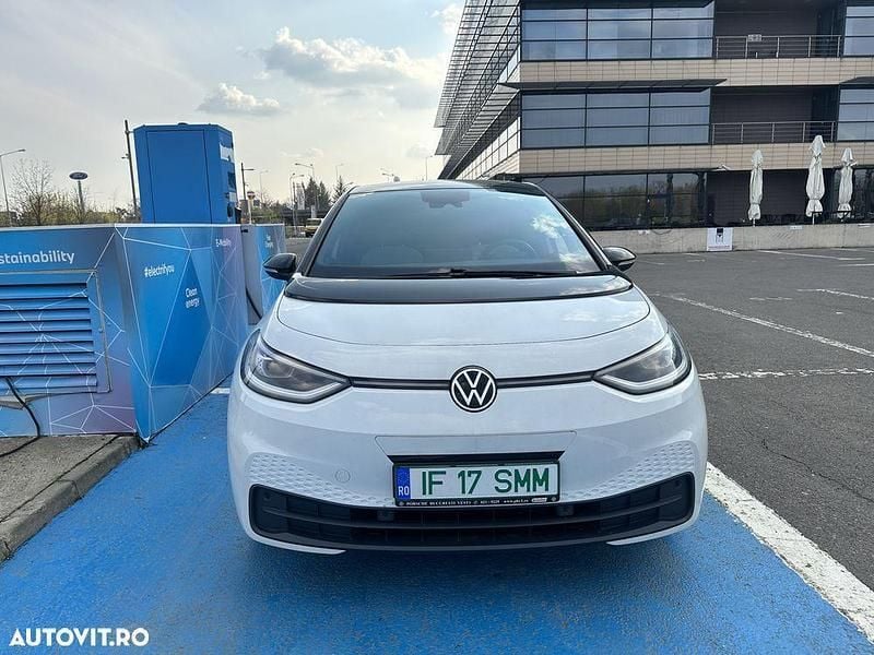 Alb Utilizat 2021 VW ID.3 Pro Performance Hatchback | 19.999 EUR (Puțin scump) - Imagine 1/4