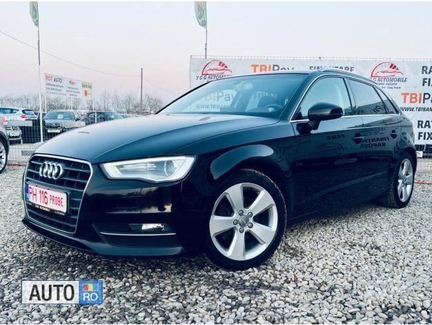 Negru Utilizat 2013 Audi A3 Hatchback | 9.990 EUR - Imagine 1/4