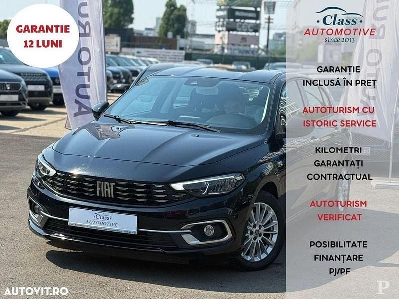 Negru Utilizat 2021 Fiat Tipo Hatchback | 10.950 EUR - Imagine 1/4