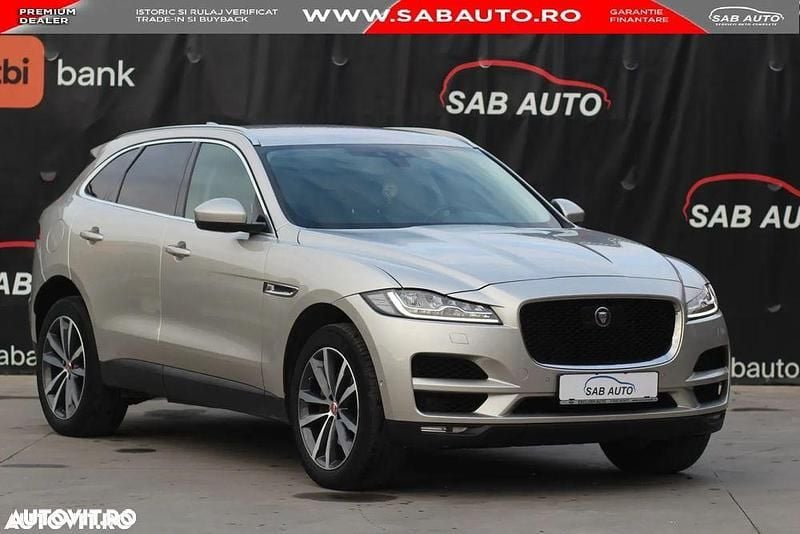 Galbeuriu Utilizat 2016 Jaguar F-Pace First Edition SUV | 13.490 EUR (Super Preț) - Imagine 1/4