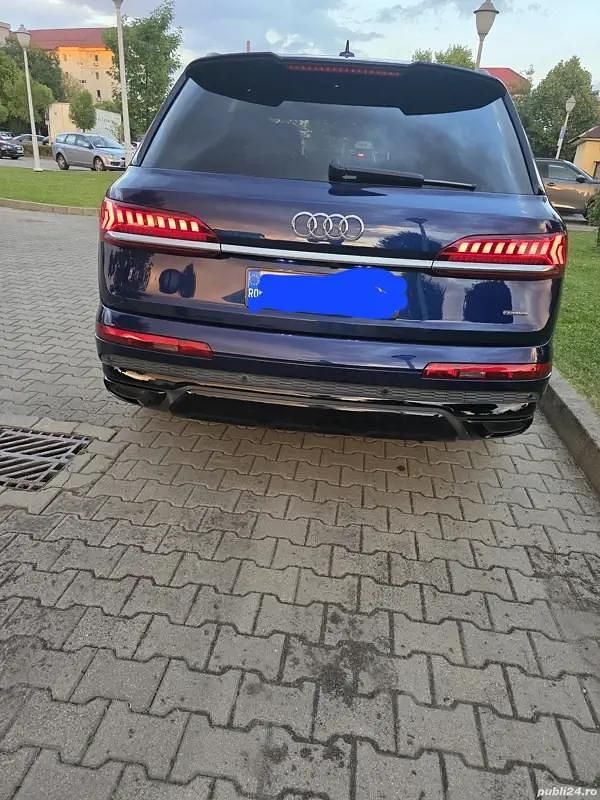 Second-hand Audi Q7 S-Line 231 CP (169 kW) 2020 Albastru SUV