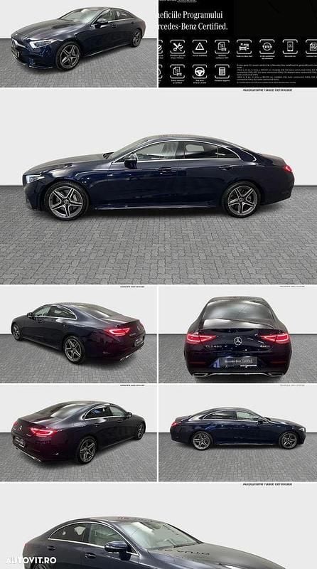 Second-hand Mercedes CLS450 AMG line 367 CP (269 kW) 2019 Albastru Berlinǎ