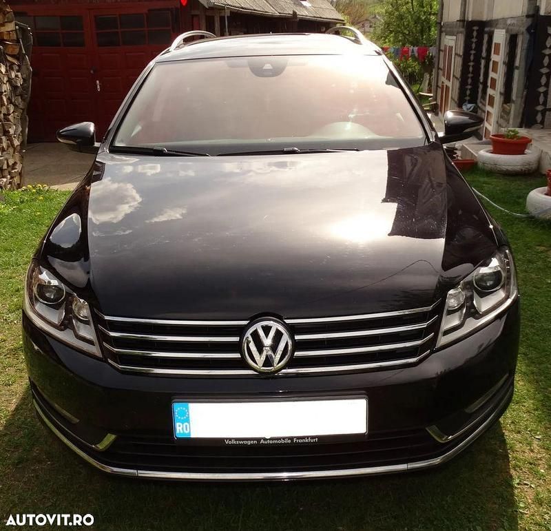 Negru Utilizat 2013 VW Passat Comfortline Break | 7.990 EUR (Puțin scump) - Imagine 1/4