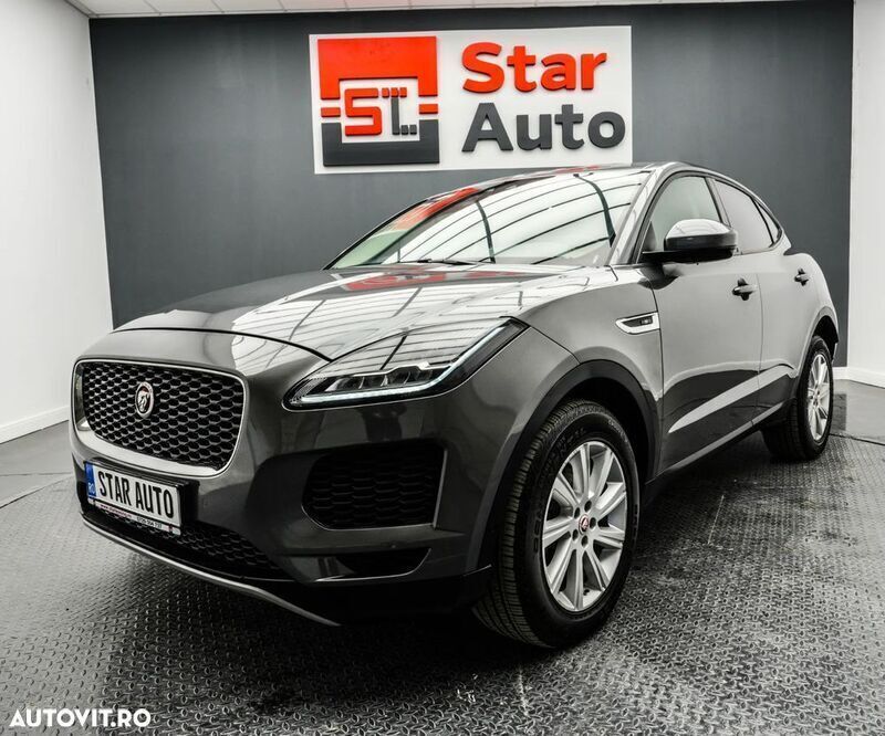 Gri Utilizat 2018 Jaguar E-Pace S SUV | 21.990 EUR - Imagine 1/4