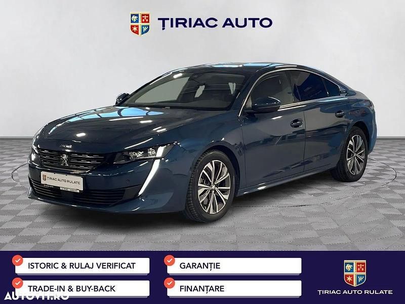 Culoarealbastru Utilizat 2021 Peugeot 508 Berlinǎ | 21.500 EUR (Puțin scump) - Imagine 1/4