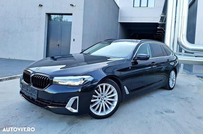 Negru Utilizat 2022 BMW 520 Luxury Line Break | 22.950 EUR (Super Preț) - Imagine 1/4