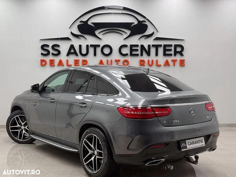 Second-hand Mercedes GLE350 AMG line 258 CP (189 kW) 2017 Culoaregri Coupe