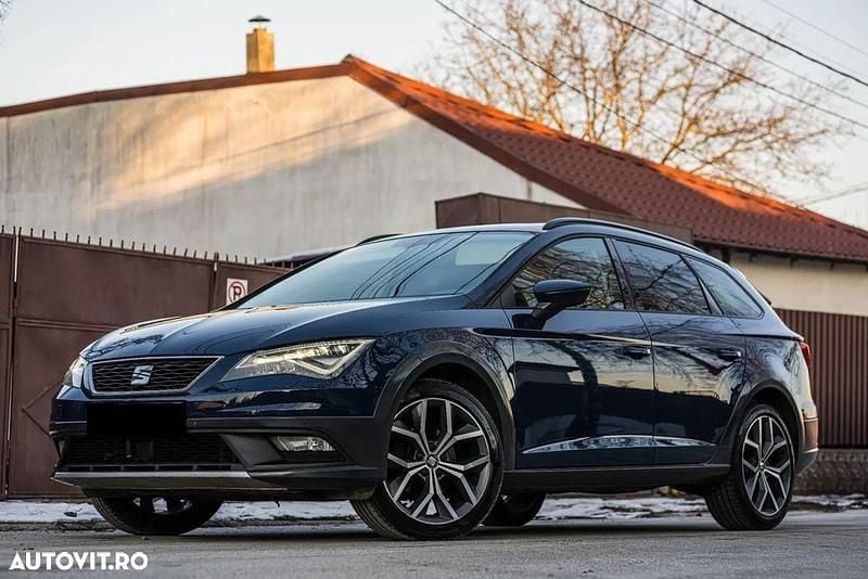 Culoarealbastru Second-hand 2018 Seat Leon X-Perience 4Drive Break | 12.300 EUR - Imagine 1/4